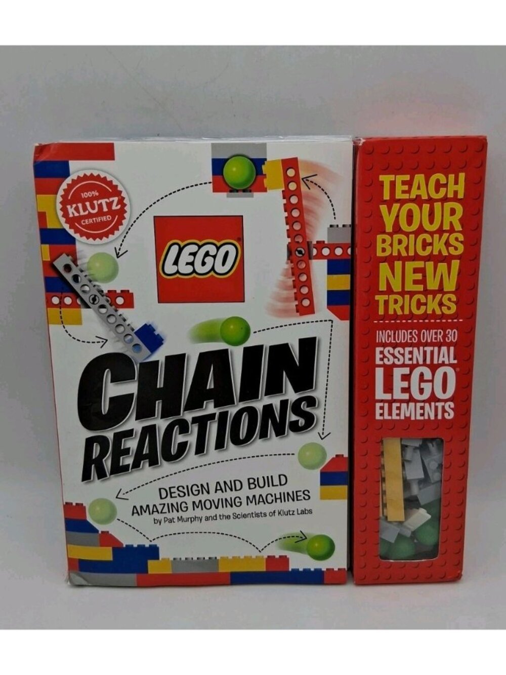LEGO Chain Reactions Design and Build Amazing Moving Machines by Pat Murphy